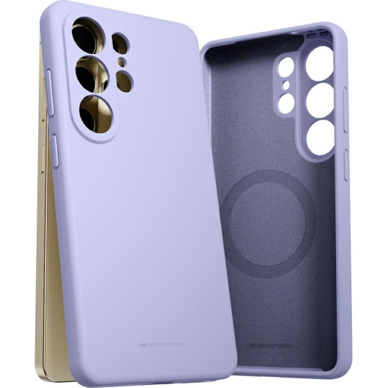 Mercury Case Pure Magsafe Silicone For Samsung Galaxy S26 Ultra grey