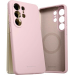 Mercury Case Pure Magsafe Silicone For Samsung Galaxy S26 Ultra Pink sand