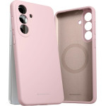 Mercury Case Pure Magsafe Silicone For Samsung Galaxy S26+ Pink sand