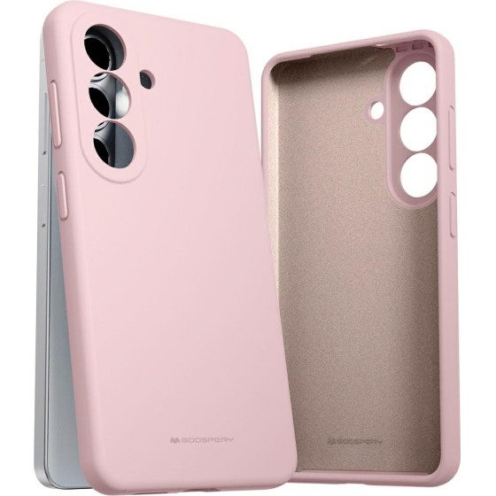 Mercury Case Silicone For Samsung Galaxy S26 Pink sand
