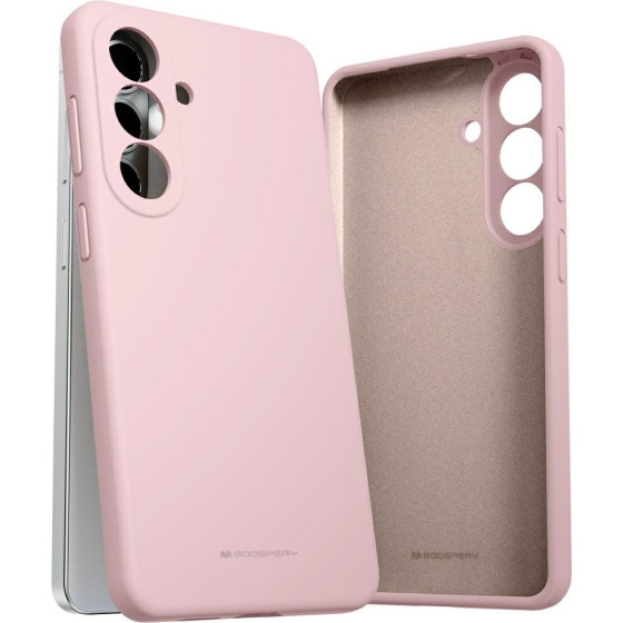 Mercury Case Silicone For Samsung Galaxy S26+ Pink sand