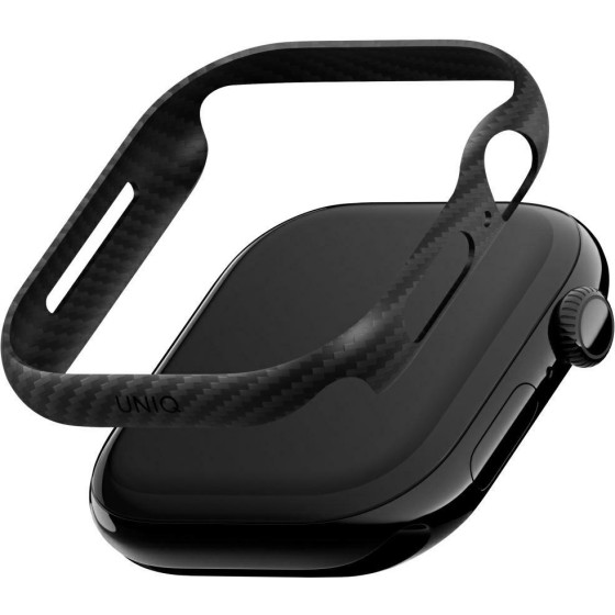 UNIQ Case Keva Verge For Apple Watch Series 10 / 11 46mm Black - (UNIQ-46MM-KEVAVCBLK)