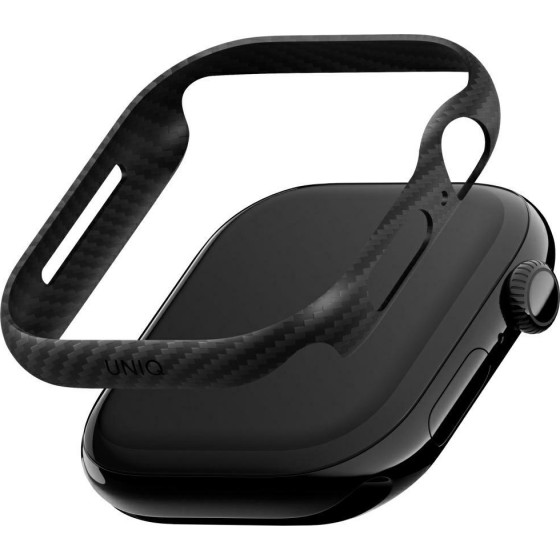 UNIQ Case Keva Verge For Apple Watch Series 10 / 11 42mm Black - (UNIQ-42MM-KEVAVCBLK)