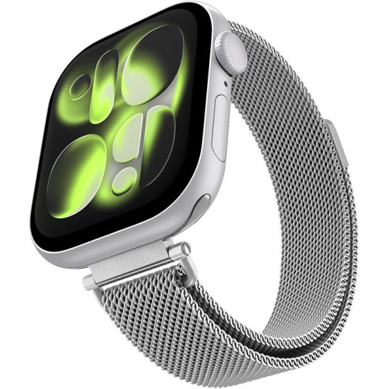Spigen Metal Band, Silver - Apple Watch 42mm/41mm/40mm - (AMP10498)