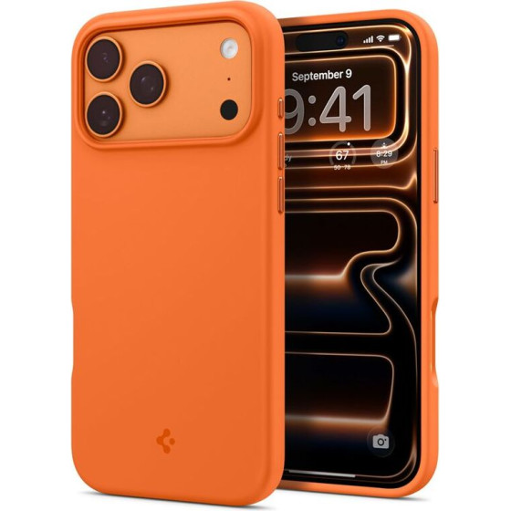 Spigen Silicone Fit MagSafe, Cosmic Orange - Iphone 17 Pro Max - (ACS11378)