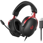 QCY ��������� Gaming Heroad VN200 (����� ��� �������) - (H7GM Black red)