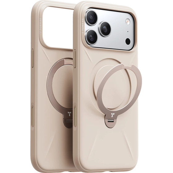Torras - Qpro Silicone Series - Iphone 17 Pro - Dessert Gold - (X00FX2978)
