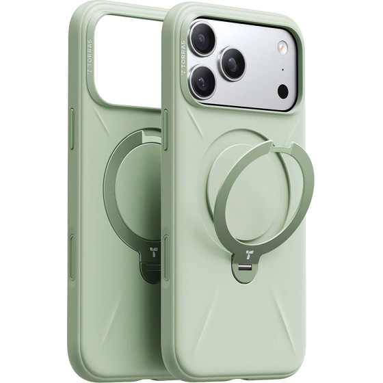 Torras - Qpro Silicone Series - Iphone 17 Pro - Matcha Green - (X00FX2982)