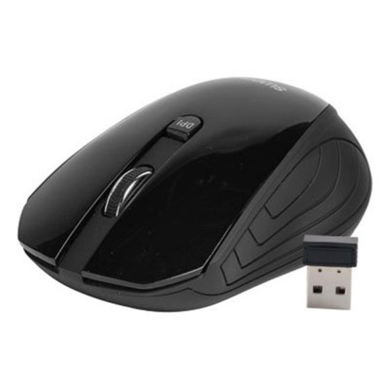 SWEEX NPMI5180-00 BLACK TOKYO WIRELESS MOUSE - (8717534021440)