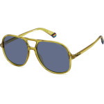 Polaroid Sunglasses Unisex (Lens/Bridge/Temple) 57/15/140 mm) - (PLD6217S40G)