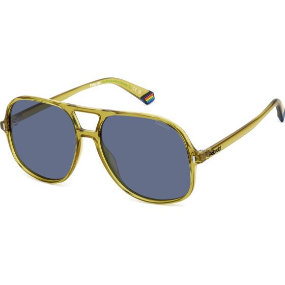 Polaroid Sunglasses Unisex (Lens/Bridge/Temple) 57/15/140 mm) - (PLD6217S40G)