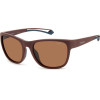 Polaroid Sunglasses Unisex (Lens/Bridge/Temple) 57/19/130 mm) - (PLD7051S7BL)