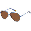 Polaroid Sunglasses Unisex (Lens/Bridge/Temple) 60/14/145 mm) - (PLD6187SMVUHE)