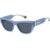 Polaroid Sunglasses Women (Lens/Bridge/Temple) 55/16/140 mm) - (PLD6210SXMVU)