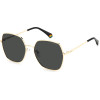 Polaroid Sunglasses Women (Lens/Bridge/Temple) 58/18/145 mm) - (PLD6178GSRHLM)