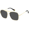 Polaroid Sunglasses Women (Lens/Bridge/Temple) 59/18/145 mm) - (PLD6201SXJ5GF)