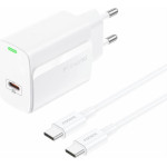 Foneng ��������� �������� ������� �������� �� ����� Usb C Pd 20W 3A & ������� Usb C �� Usb C 1m ����� - (EU65)