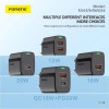 Foneng ��������� �������� ������� �������� �� ����� Usb C Pd 20W 3A ����� - (EU65)
