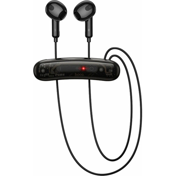 Hoco Bluetooth Hands Free ��������� v5.4 110mAh 10hr Talk Time ����� �������� 40cm ����� - (ES77 Graceful)