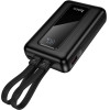 Hoco Power Bank 10000mAh PD20W+22.5W Qc �� ����� USB+USB-C ������������ ������� USB+Lighting ��� Led ������� ��������� ����� - (J162 Full Power)