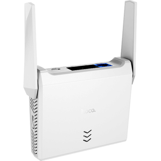 Hoco Wifi Router Mini Wifi4 300MBps 2.4GHz 2x5dBi ����� - (HI36)