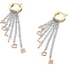 POLICE Earrings Women (5CM ) - (PJ25596ESSGRG)
