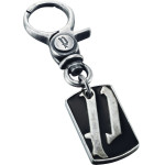 POLICE Keyring Unisex (10CM ) - (PJ22041KSB-02)