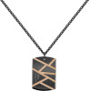POLICE Necklace Man (50+20CM ) - (PJ26485PSBR01)