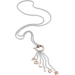 POLICE Necklace Women (50CM ) - (PJ25596PSSRG0)