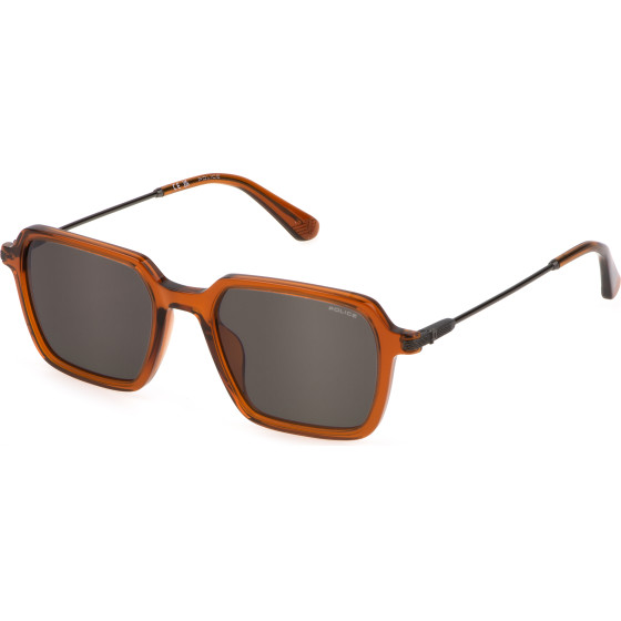 POLICE Sunglasses Man (Lens/Bridge/Temple) 52/20/145 mm) - (SPLL10-520W45)