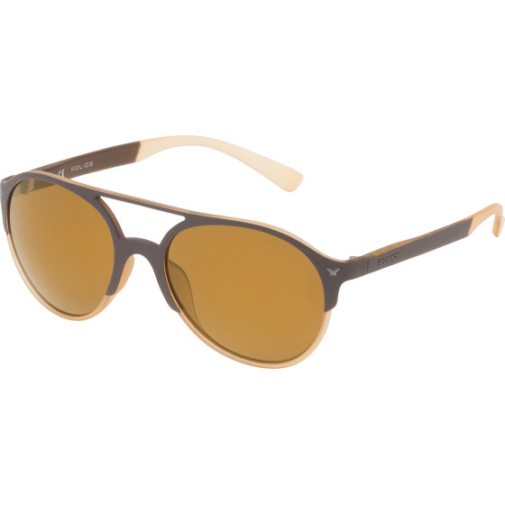 POLICE Sunglasses Unisex (Lens/Bridge/Temple) 55/19/140 mm) - (SPL163557ESG)