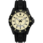 TIMBERLAND Watch Man (Medford 46MM Beige 3H Date Black SILICON) - (15578JSB-14P)