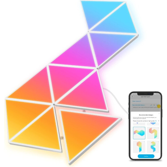 Govee H6067 Glide Tri-Angle | Led Panels | Rgbic - (B6067301)