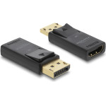 DeLock ���������� Displayport �� Hdmi 4K/60Hz, active, ������ - (61086)