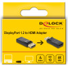 DeLock ���������� Displayport �� Hdmi 4K/60Hz, active, ������ - (61086)