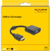 DeLock ���������� Hdmi �� Vga 1080p, ������ - (61077)