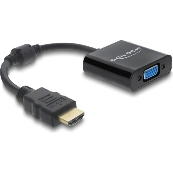 DeLock ���������� Hdmi �� Vga 1080p, ������ - (61077)