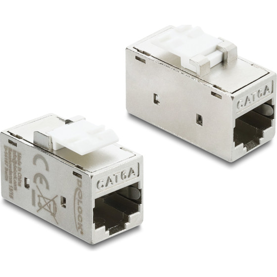 DeLock Keystone Module RJ45 ������ �� ������, Cat 6A STP, ����� - (90989)