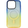 Vivid Magsafe Silicone Case Apple Iphone 14 Pro Max Blue/Orange - (CS-Mgs Tr 5-2403002)