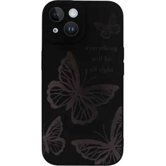 Vivid Silicone Case Apple Iphone 14 Butterfly - (CS-BURF-2403007)