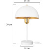GloboStar Gazeta �������� ����������� ��������� �������� �� ����� 1 x E27 Ac 220-240V IP20 - ����� & ����� - �25 x �25 x �39cm - (203-0302)
