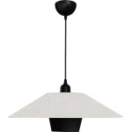 GloboStar Storm �������� �������� ��������� ������ �� ����� 1 x E27 Ac 220-240V IP20 - ����� & ����� - �50 x �50 x �24cm - (203-0293)