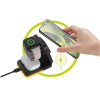 Mobile Origin 3in1 Foldable Charging Stand With light, PW28, Black - (MO-FCHS-PW28-BLK)