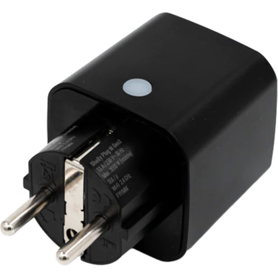 Shelly Plug M Gen3 Matter 13A ������ �����, ����� - (PlugPMGen3B)