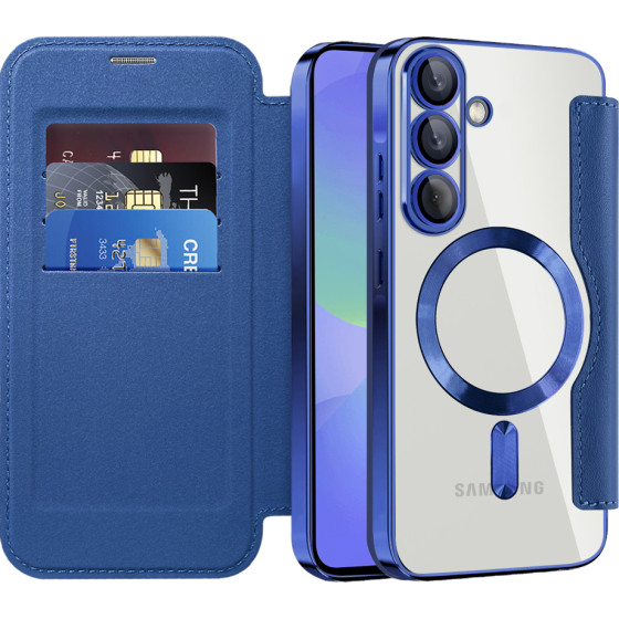 Techsuit - Smartmag Book Case - Samsung Galaxy A37 5G - Blue