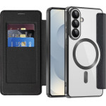 Techsuit - Smartmag Book Case - Samsung Galaxy S26 - Black