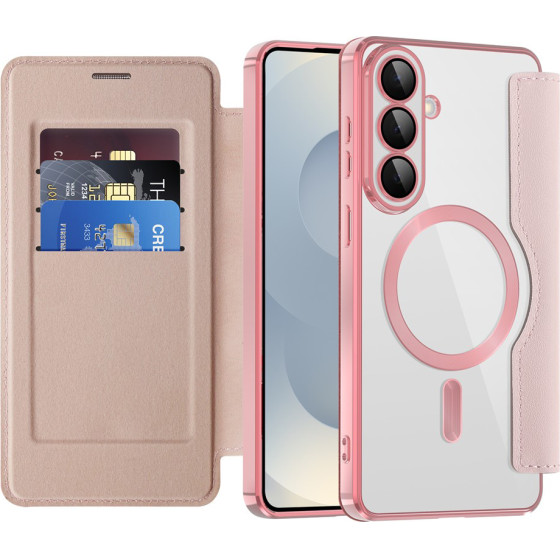 Techsuit - Smartmag Book Case - Samsung Galaxy S26 - Pink