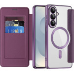Techsuit - Smartmag Book Case - Samsung Galaxy S26 Plus - Purple