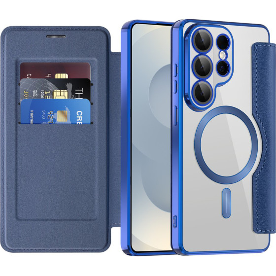 Techsuit - Smartmag Book Case - Samsung Galaxy S26 Ultra - Blue