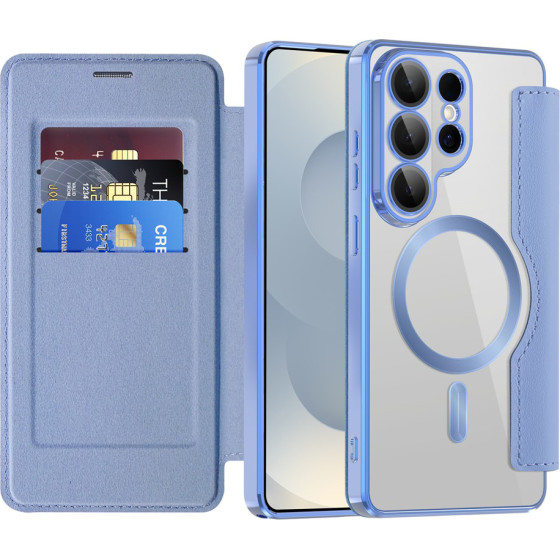 Techsuit - Smartmag Book Case - Samsung Galaxy S26 Ultra - Light Blue